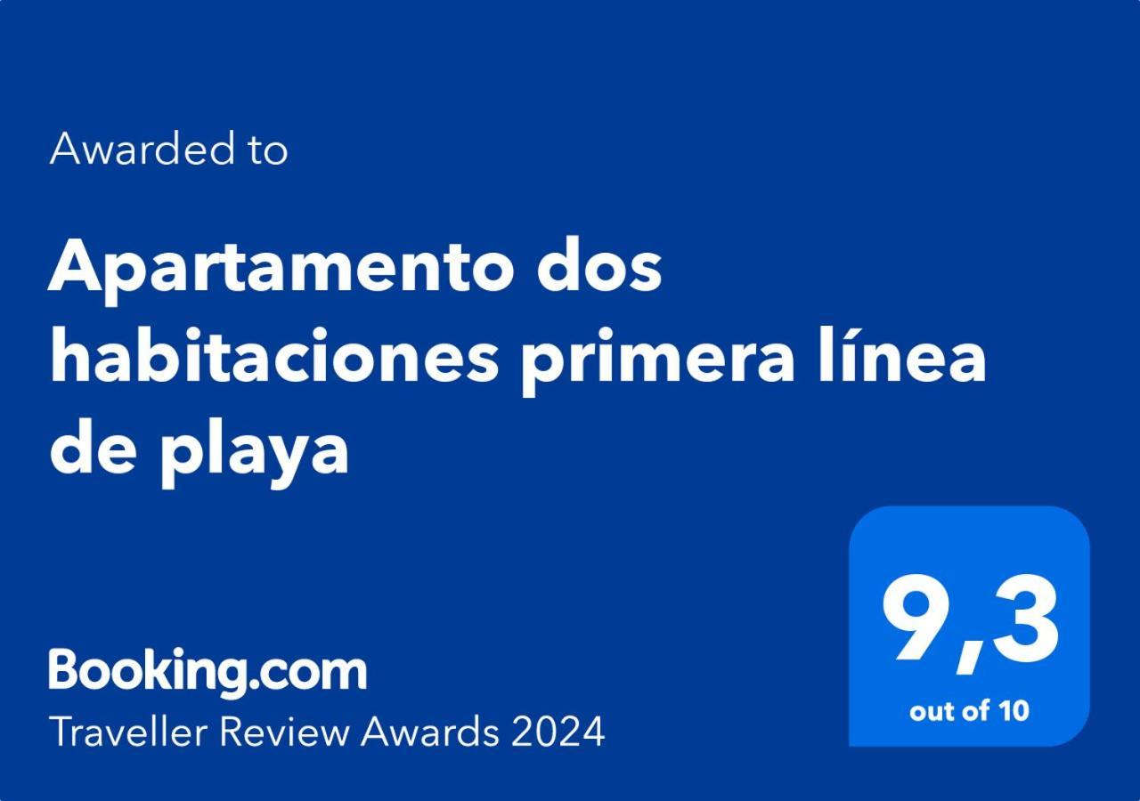 Apartamento Dos Habitaciones Primera Linea De Playa バレンシア エクステリア 写真