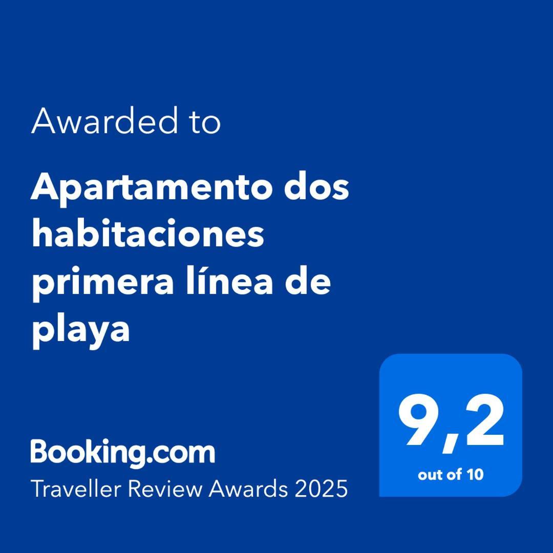 Apartamento Dos Habitaciones Primera Linea De Playa バレンシア エクステリア 写真